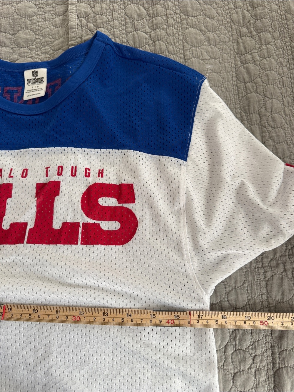 Buffalo Bills Jersey Pink Victorias Secret NFL football female girlie Small - Picture 8 of 8